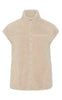 Pieces Vest - Sadia - Silver Gray