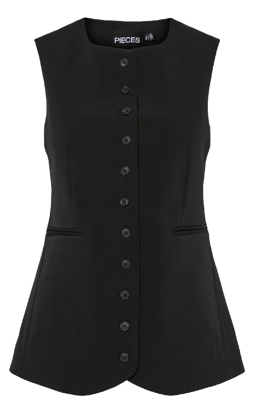 Pieces Vest - Tempre - Black