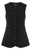 Pieces Vest - Tempre - Black