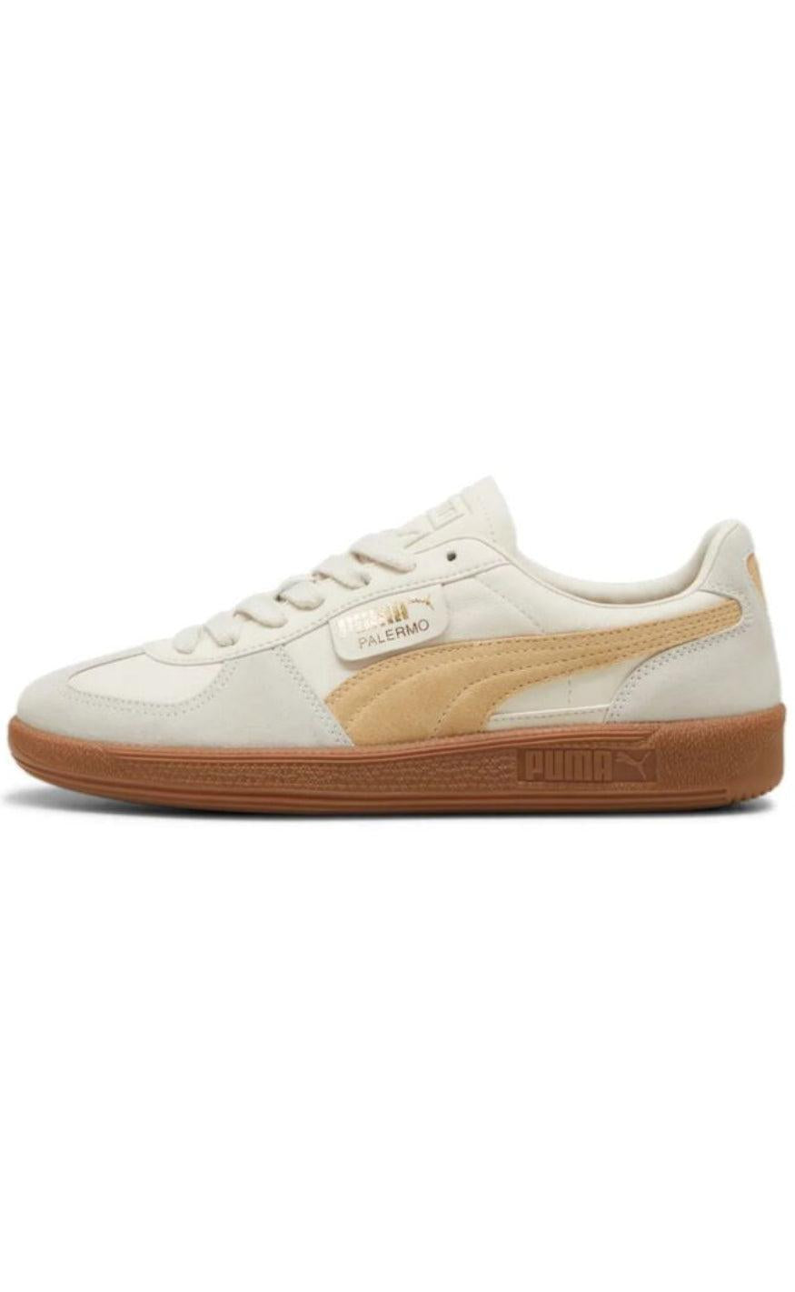 Puma Sneakers - Palermo Lth - Alpine Snow/Dust Gum