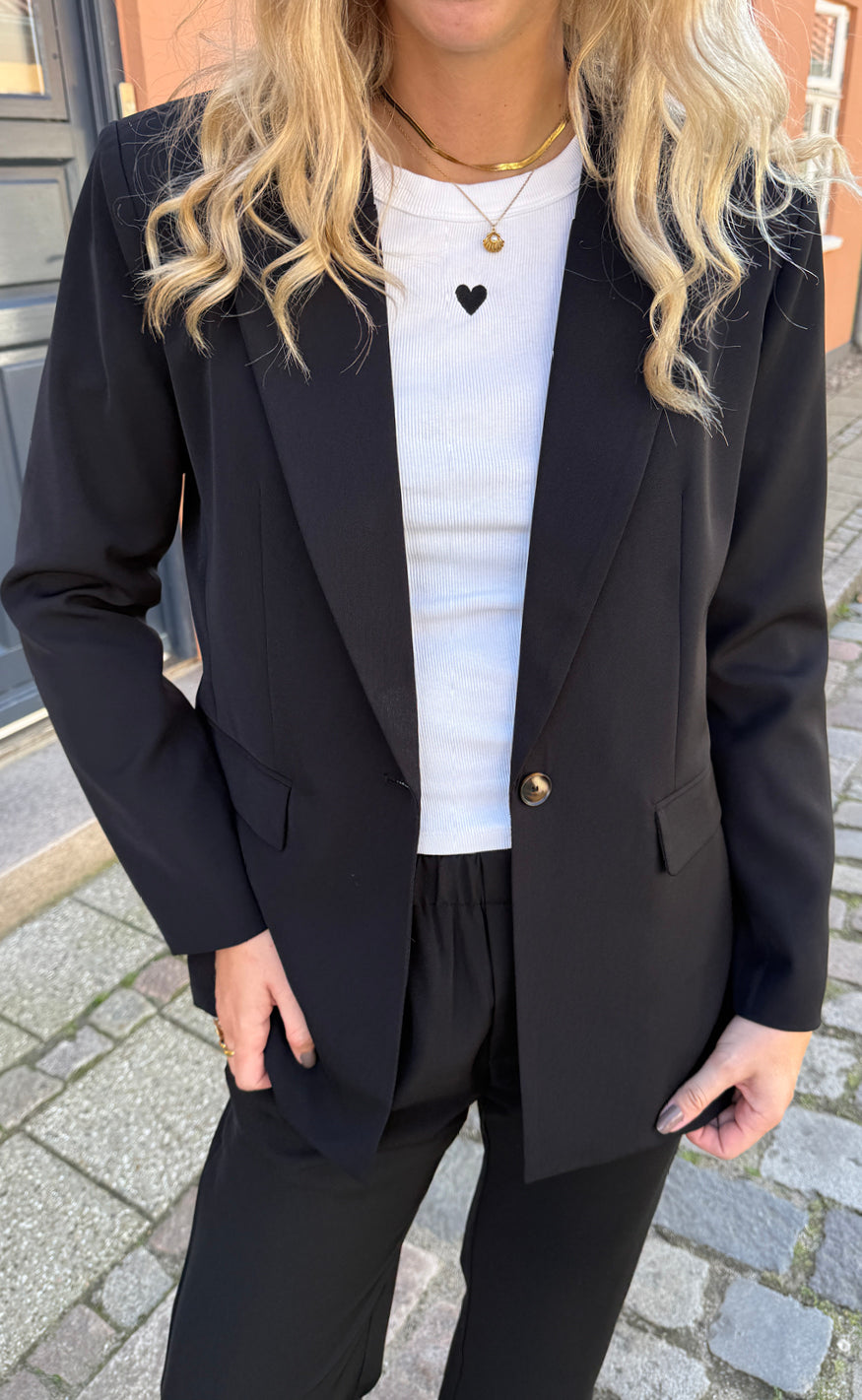 Say INA Copenhagen Blazer - Liva - Black