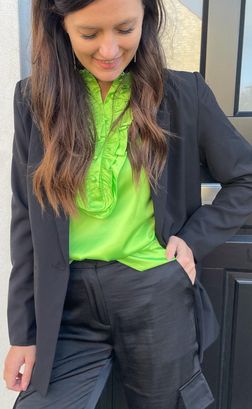 Say INA Copenhagen Blazer - Mai - Black
