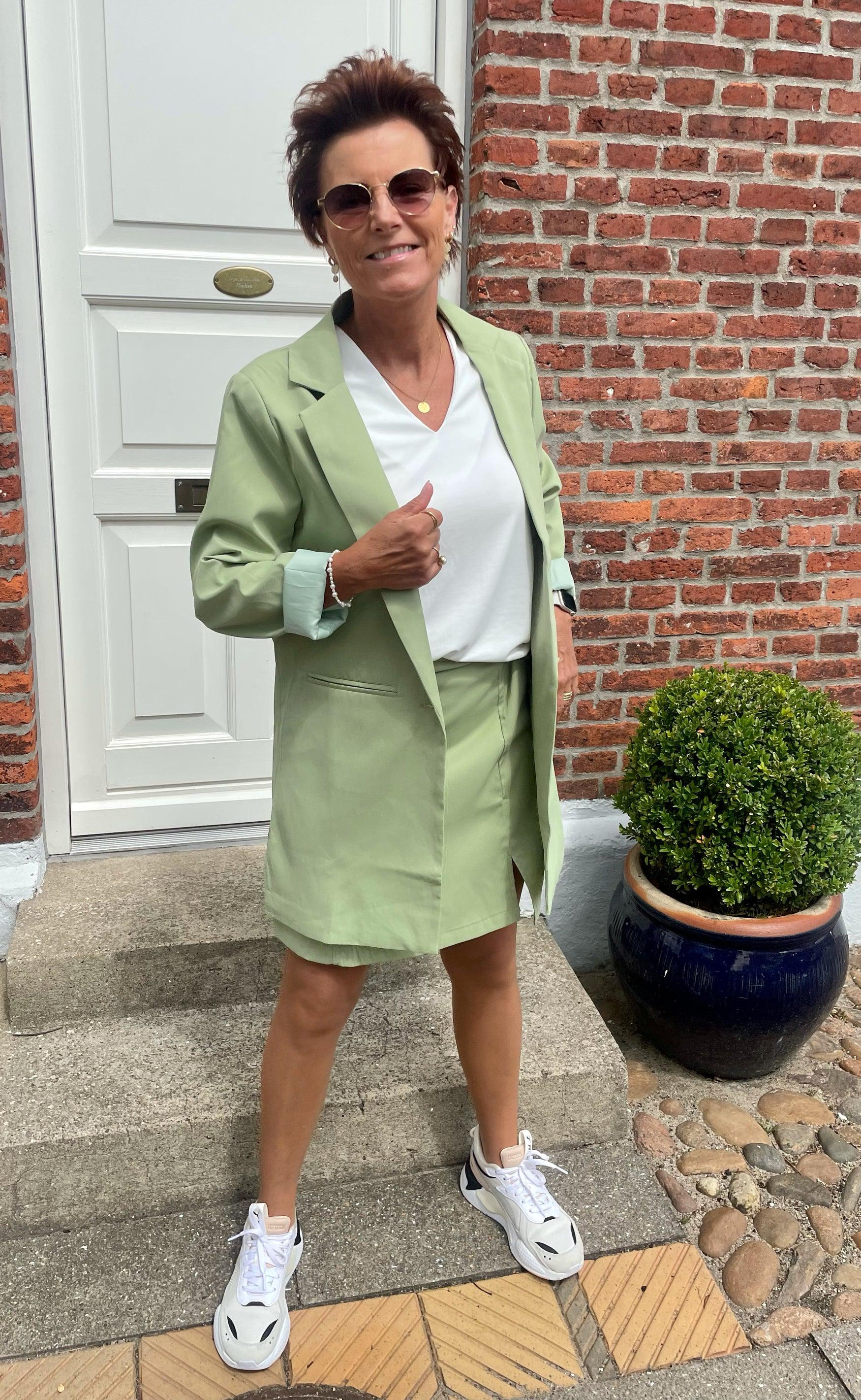 Say INA Copenhagen Blazer - Mai Long - Light Green