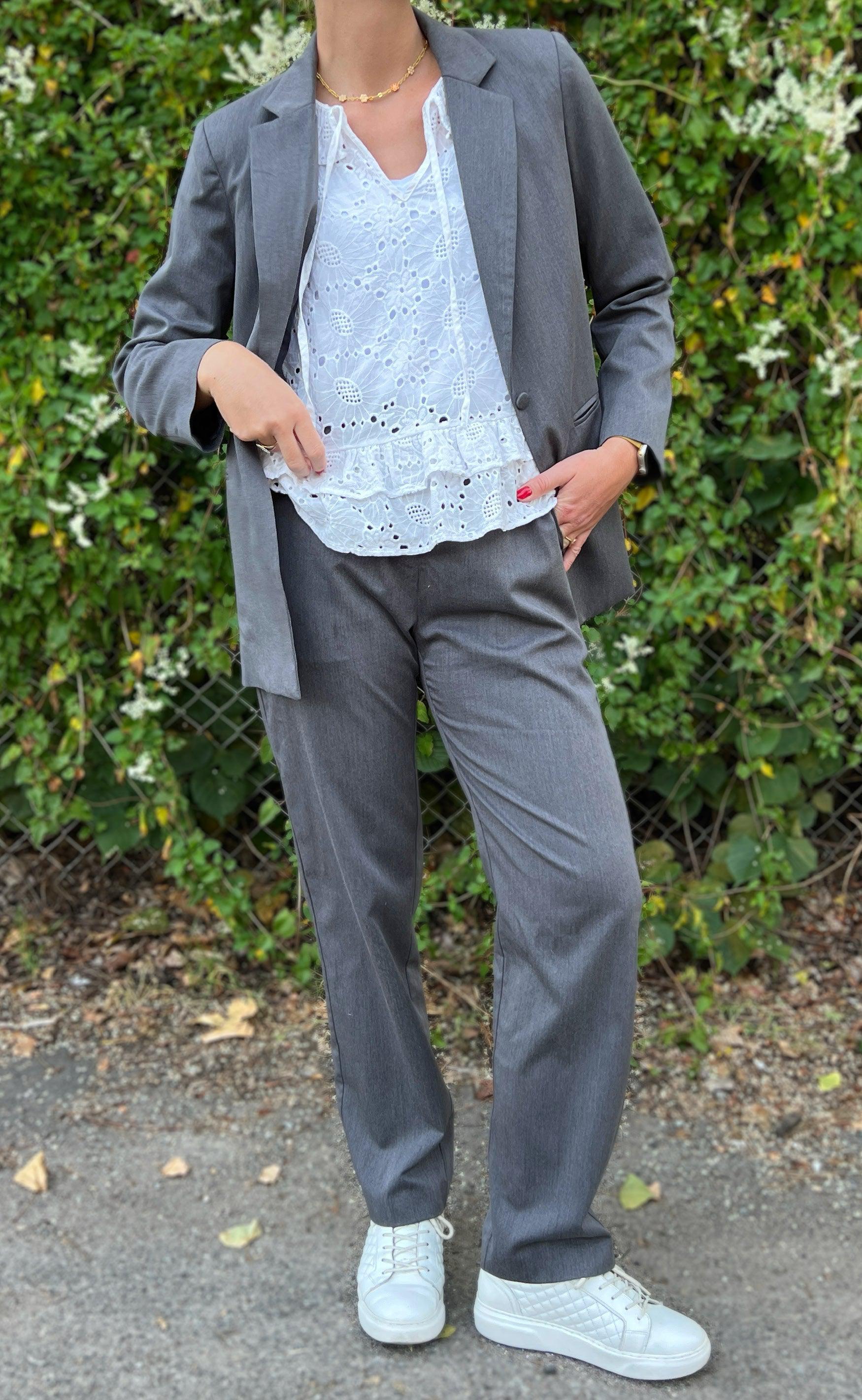 Say INA Copenhagen Blazer - Zoey - Dark Grey