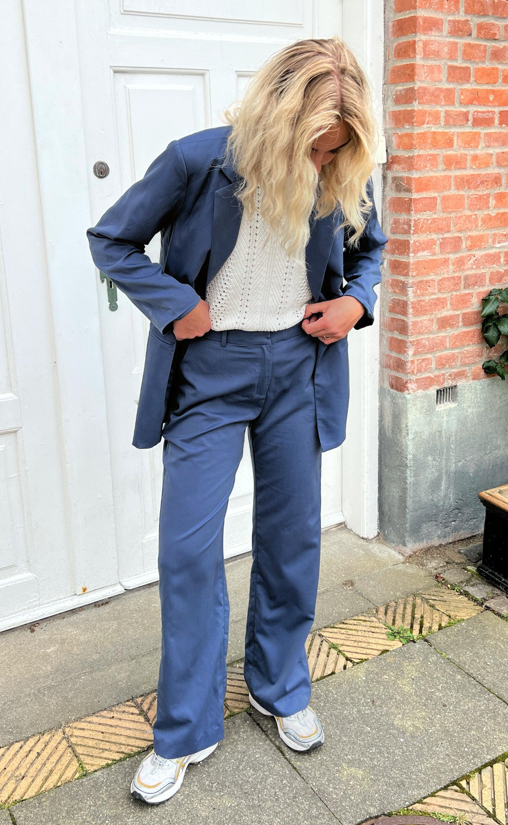 Say INA Copenhagen Blazer - Zoey - Dusty Blue