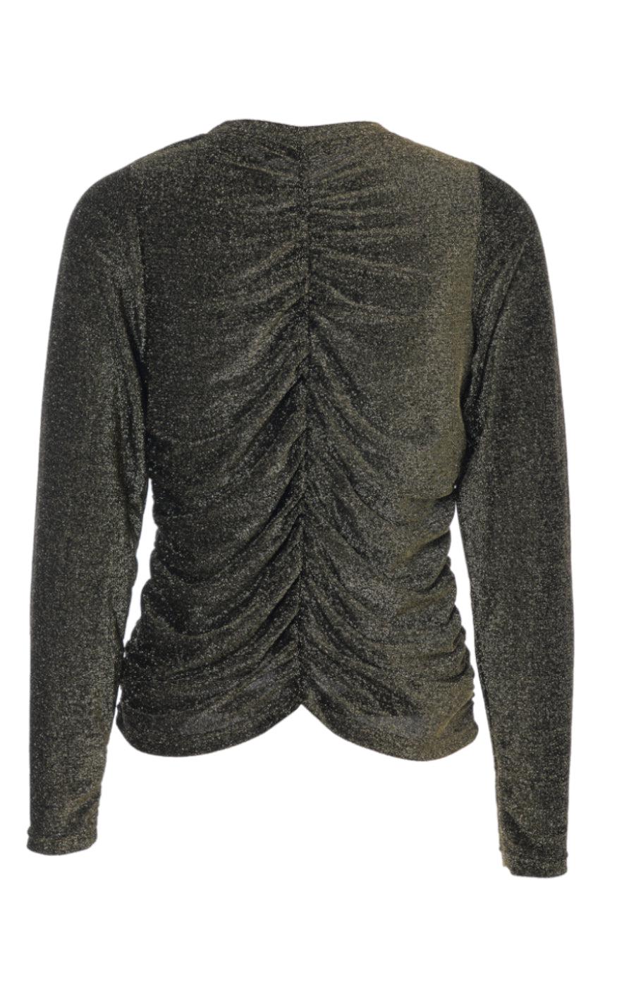 Say INA Copenhagen Bluse - Ava - Gold Glitter