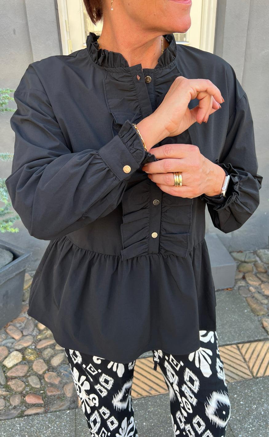 Say INA Copenhagen Bluse - Frida - Black
