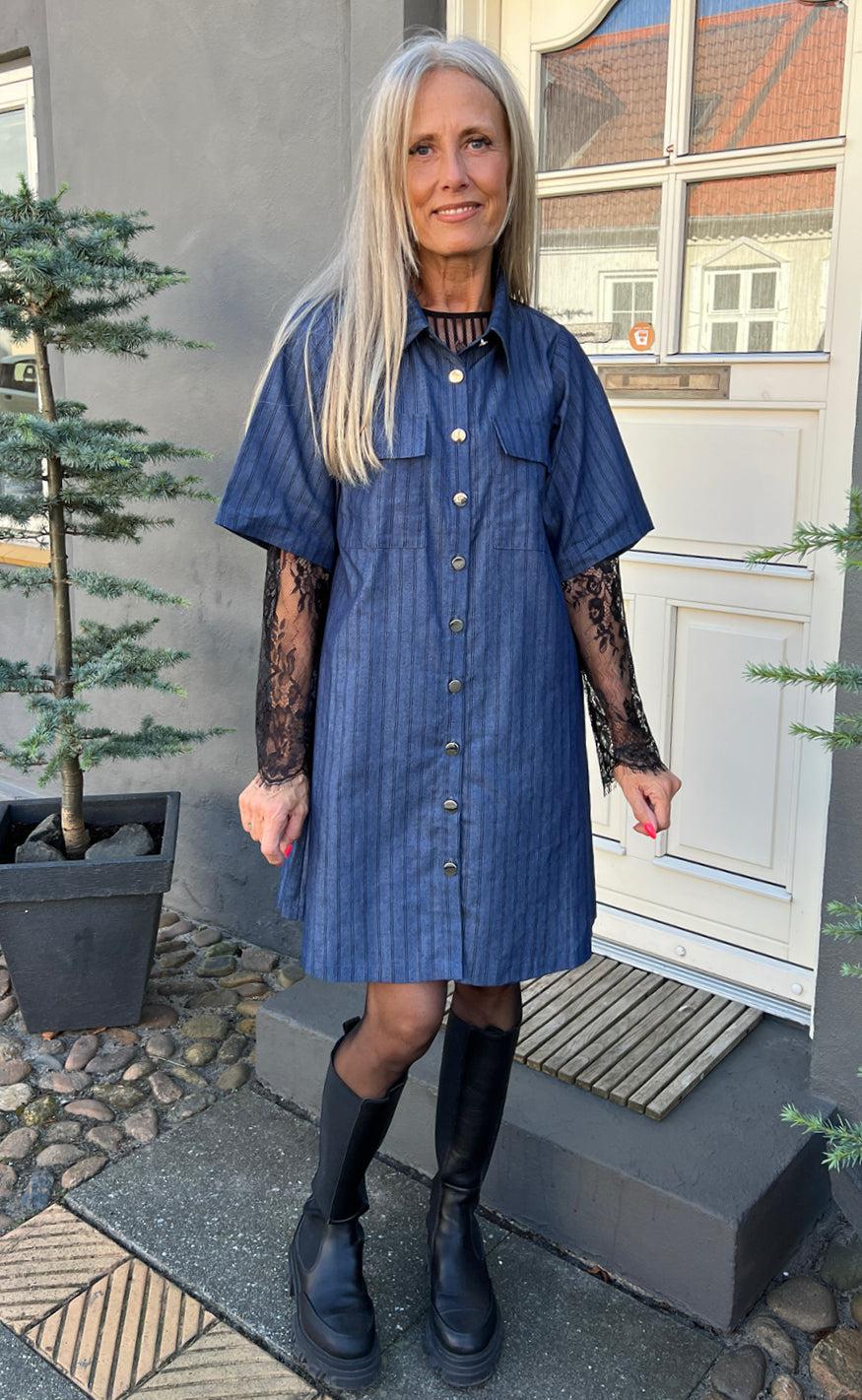 Say INA Copenhagen Bluse - Lissa Lace - Black