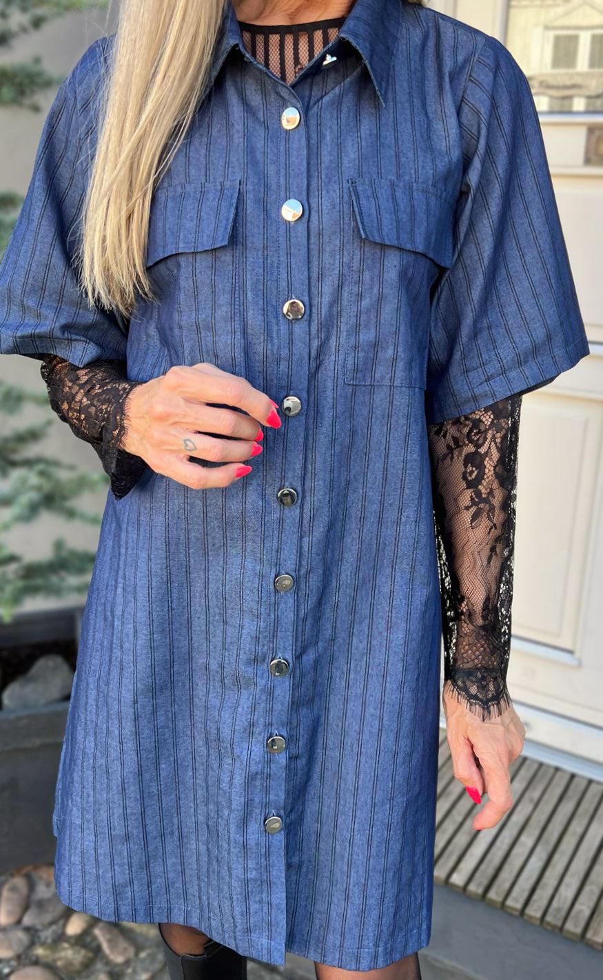 Say INA Copenhagen Bluse - Lissa Lace - Black