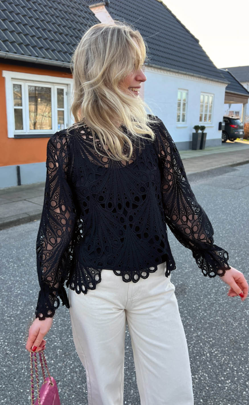Say INA Copenhagen Bluse - Tanna - Black