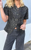 Say INA Copenhagen Bluse - Venja - Grey Leopard