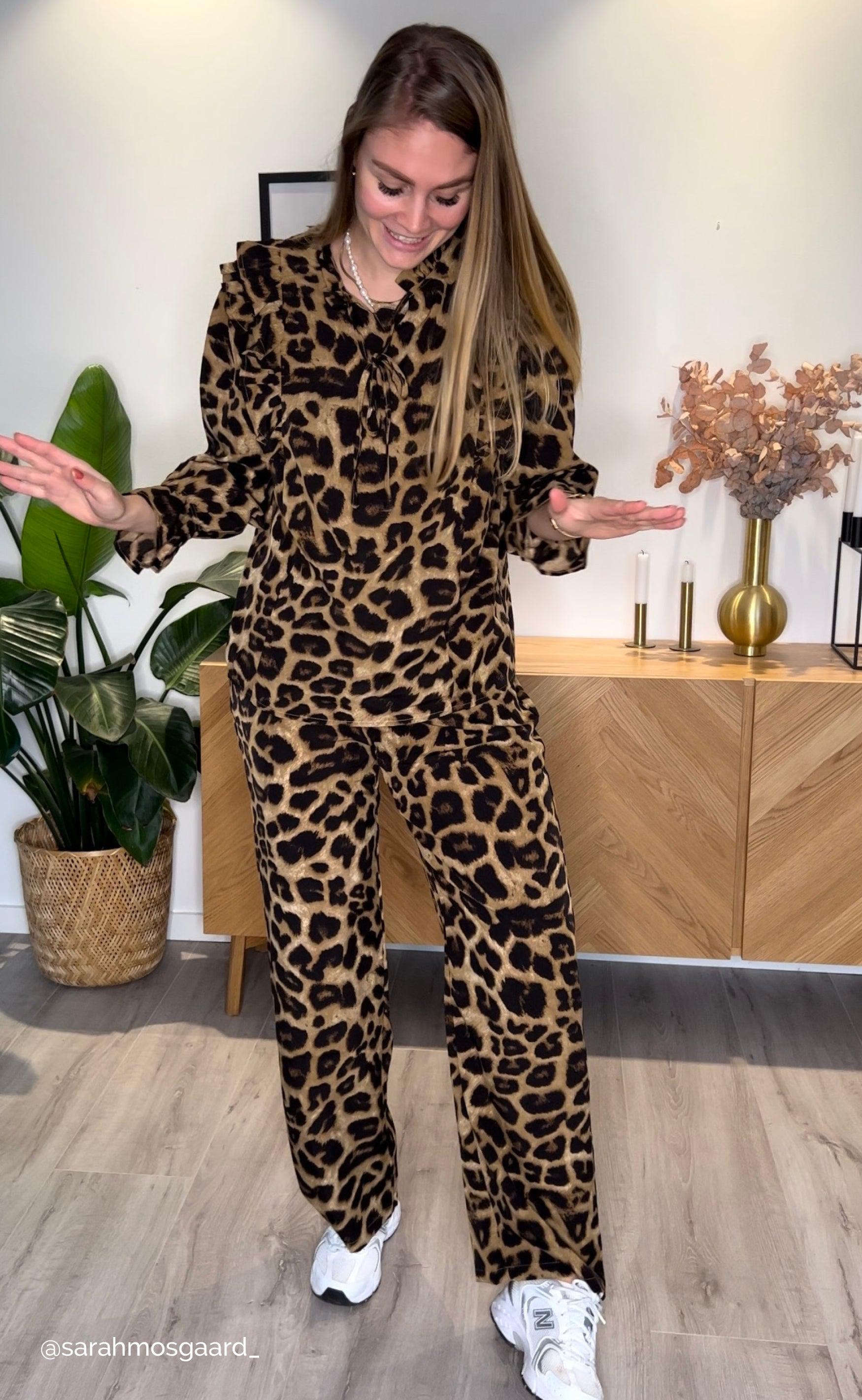 Say INA Copenhagen Bukser - Ida - Leopard
