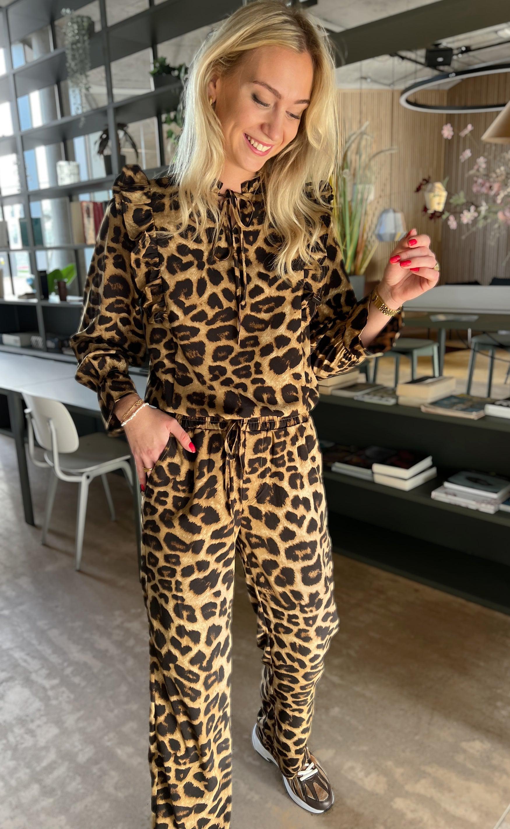 Say INA Copenhagen Bukser - Ida - Leopard