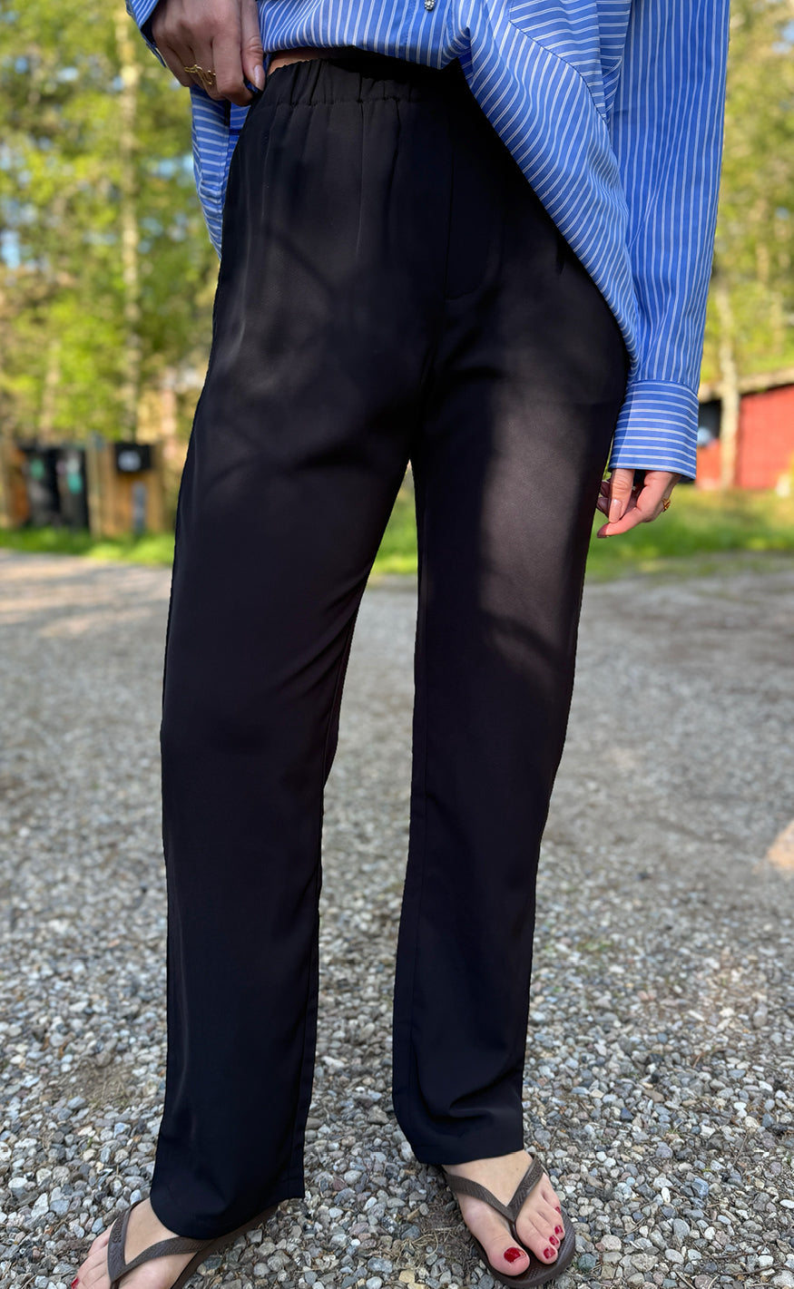 Say INA Copenhagen Bukser - Liva - Black
