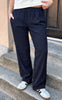 Say INA Copenhagen Bukser - Liva - Navy Blue Pinstripe