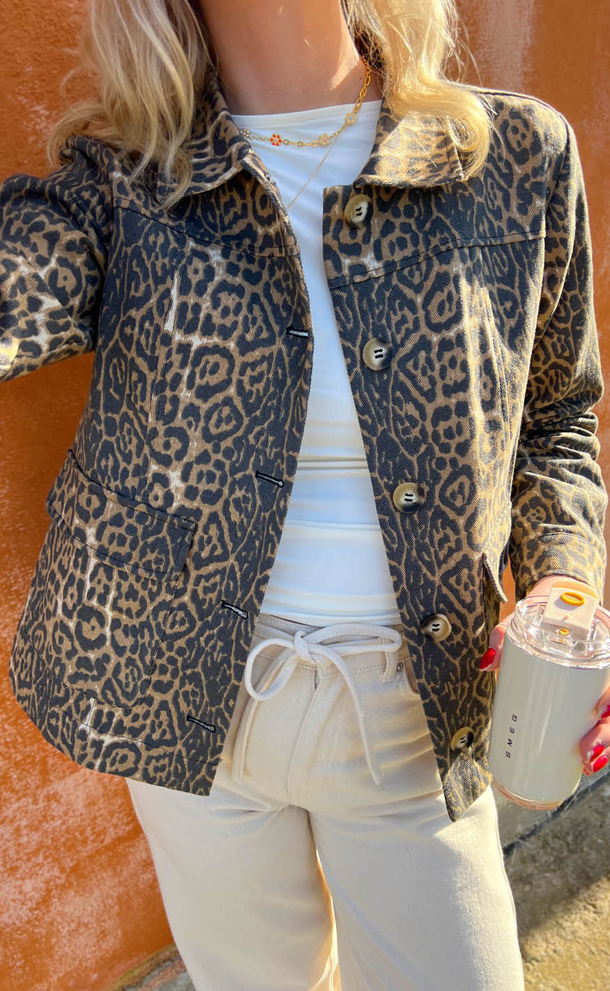 Say INA Copenhagen Jakke - Sica - Leopard