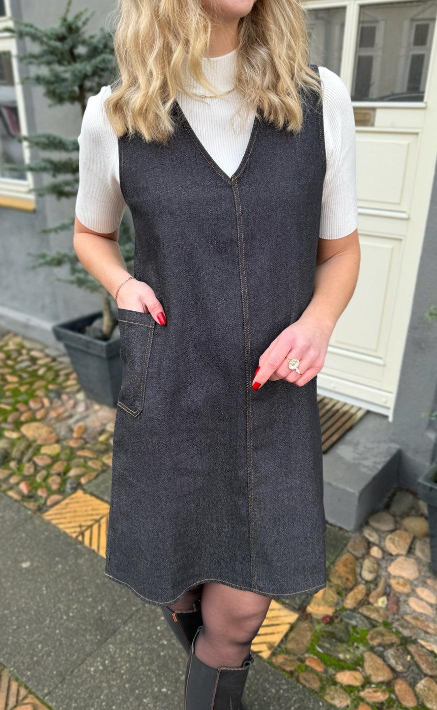 Say INA Copenhagen Kjole - Ania Spencer - Grey / Black Denim