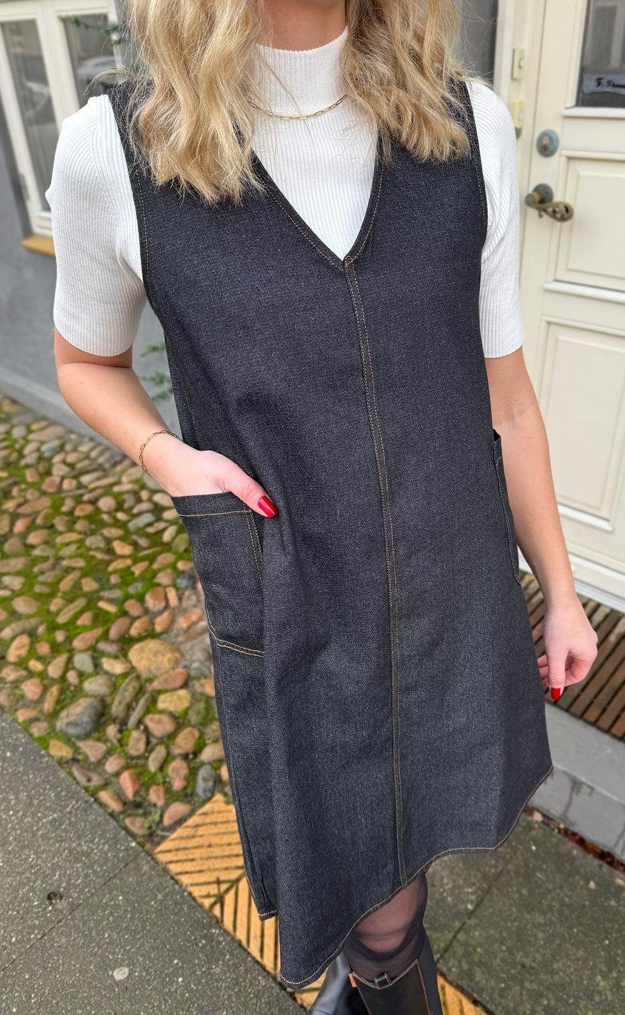 Say INA Copenhagen Kjole - Ania Spencer - Grey / Black Denim