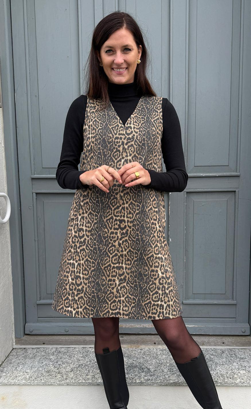Say INA Copenhagen Kjole - Ania Spencer - Leopard