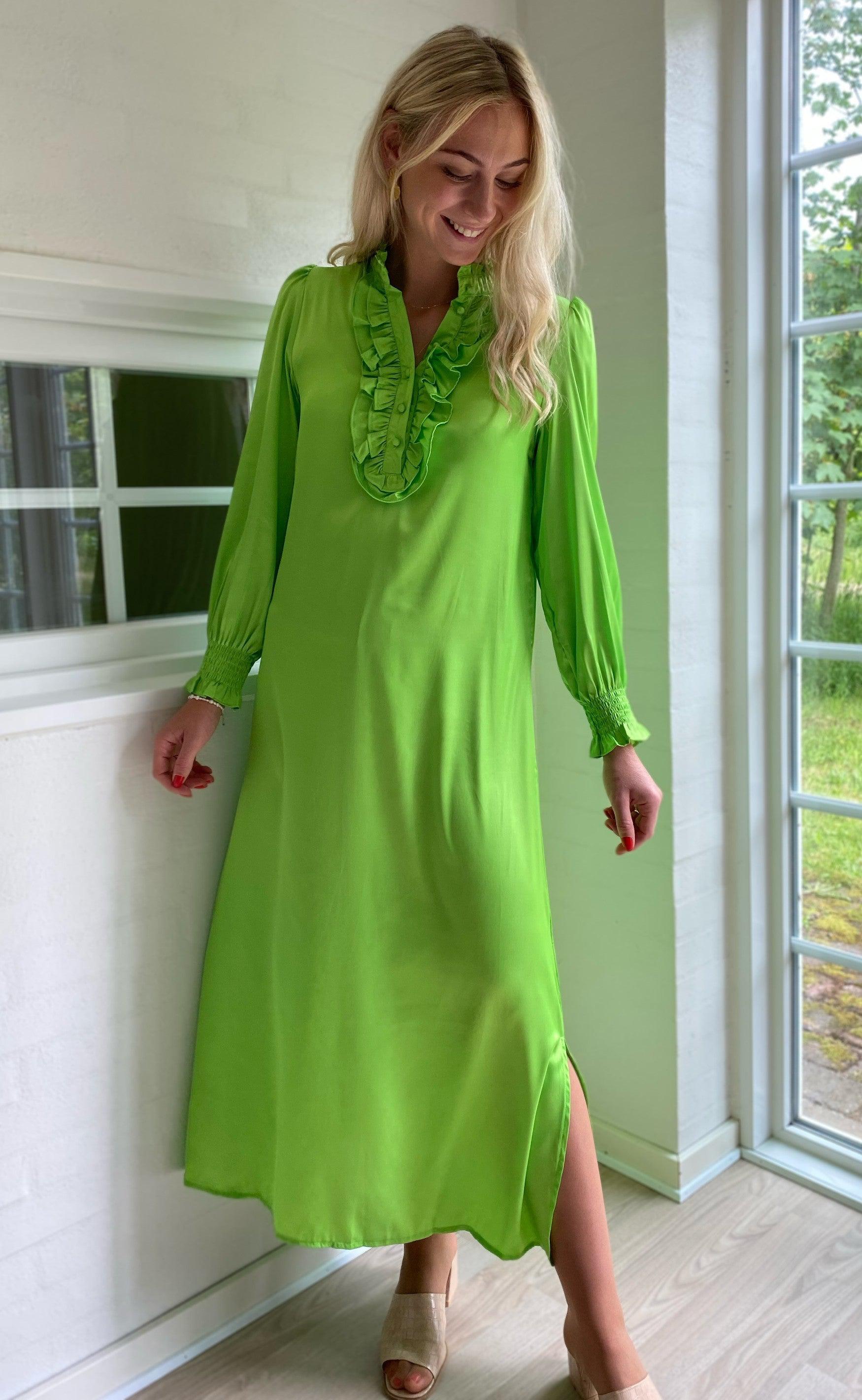 Say INA Copenhagen Kjole - Cami long - Green