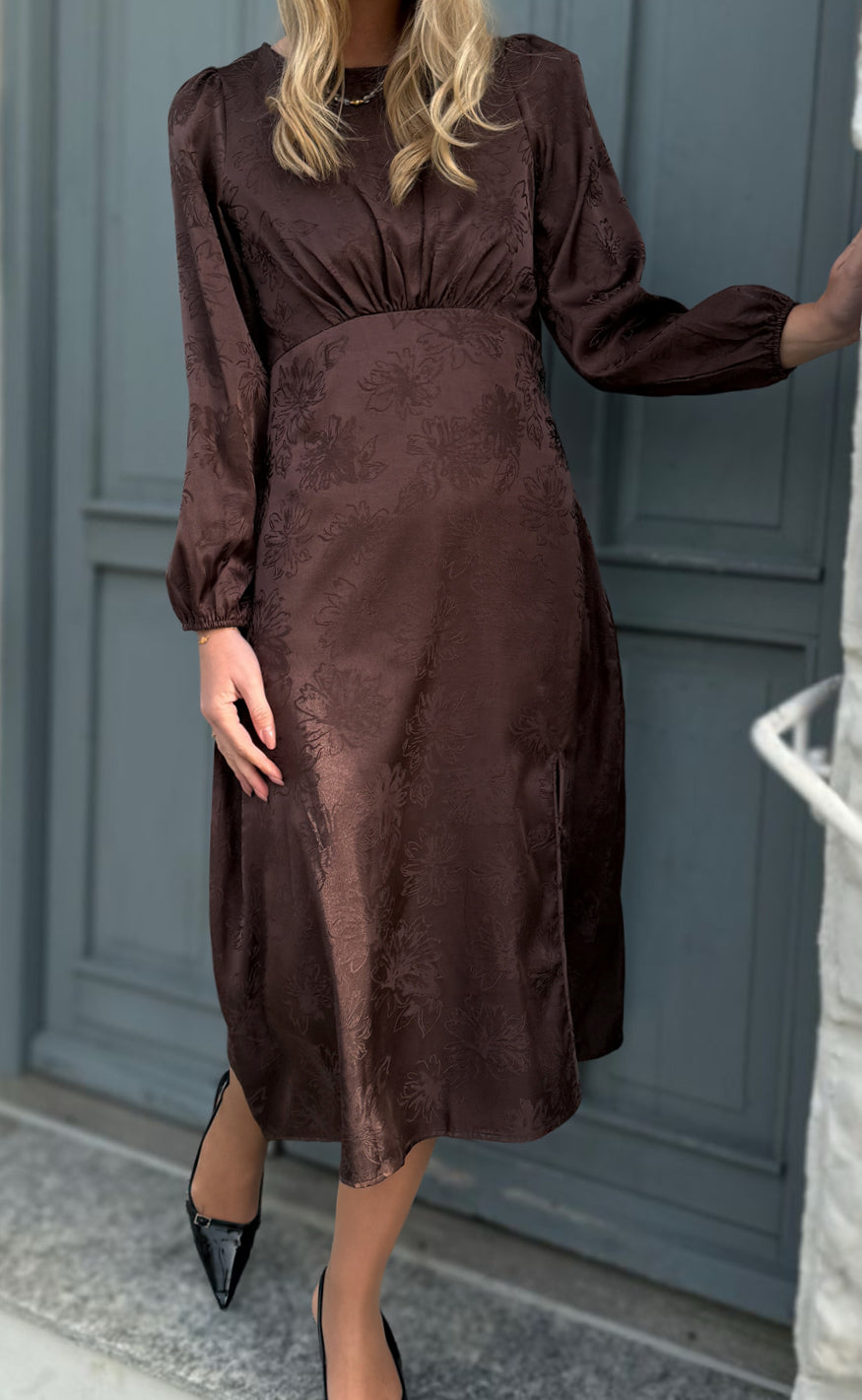 Say INA Copenhagen Kjole - Carolina - Dark Brown