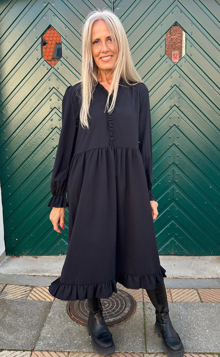 Say INA Copenhagen Kjole - Catja - Black