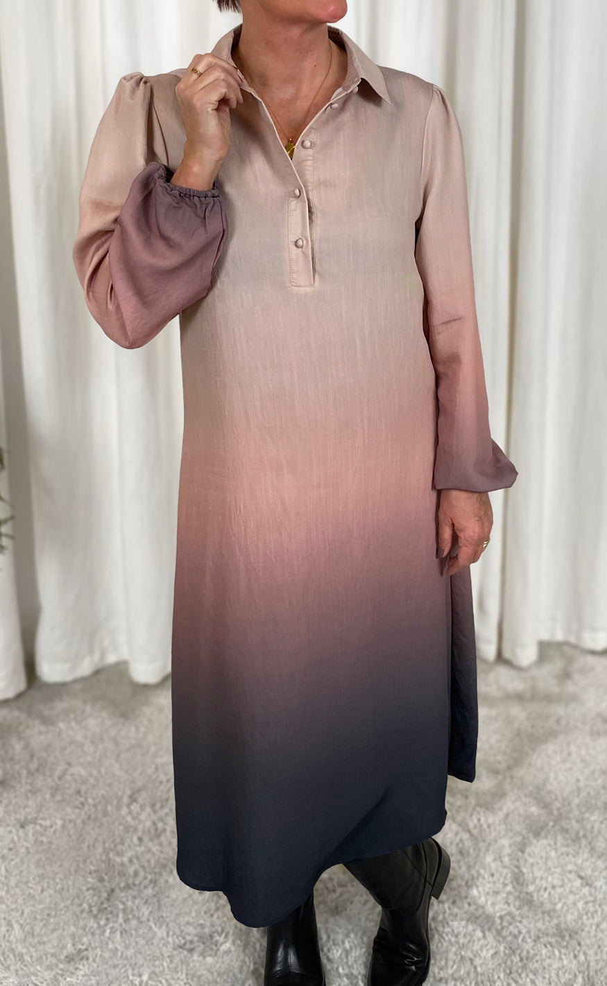 Say INA Copenhagen Kjole - Celeste LS - Fade