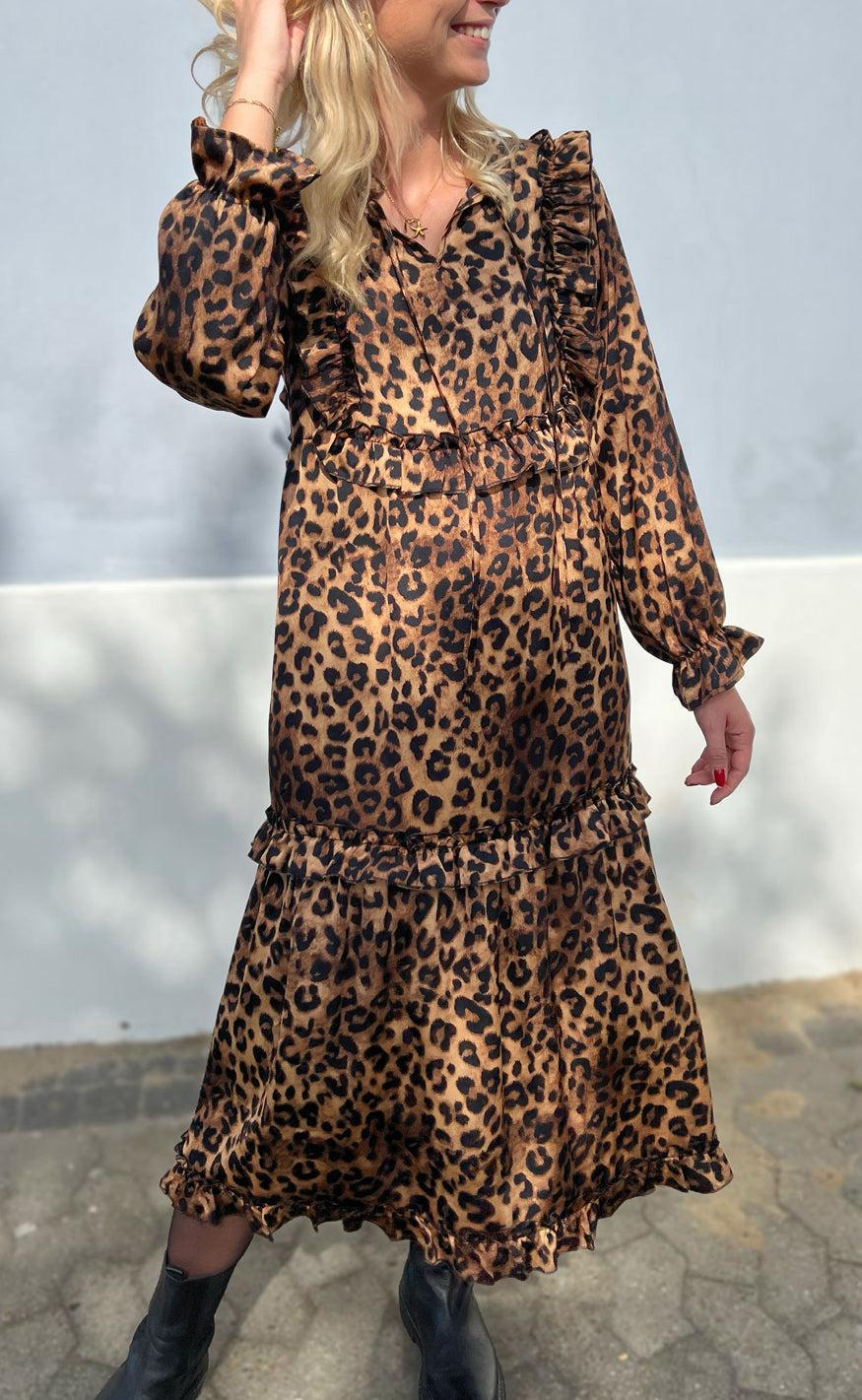 Say INA Copenhagen Kjole - Elina - Leopard
