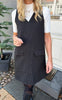 Say INA Copenhagen Kjole - Jessi Spencer - Black Pinstripe