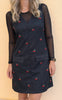Say INA Copenhagen Kjole - Jessi Spencer - Black W. Cherries