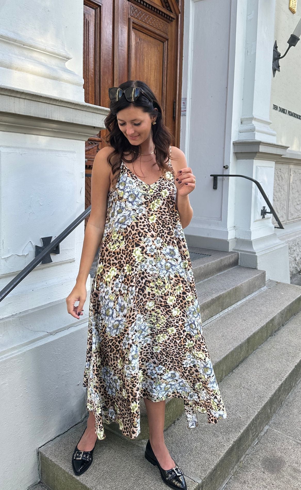 Say INA Copenhagen Kjole - Klara - Leopard Flower