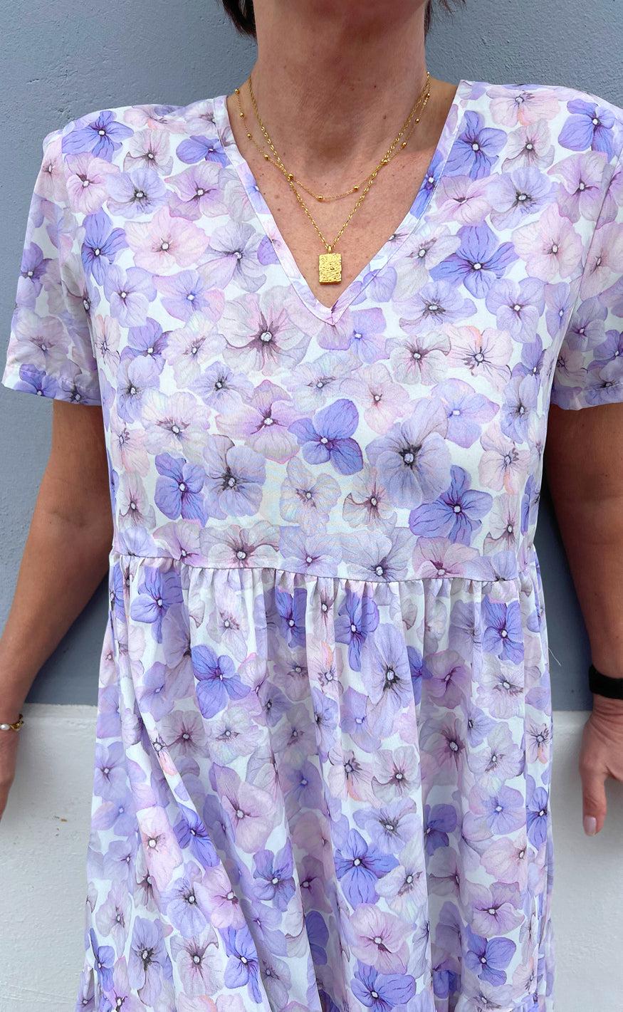 Say INA Copenhagen Kjole - Lily - Purple Dream