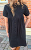 Say INA Copenhagen Kjole - Loui Summer - Black