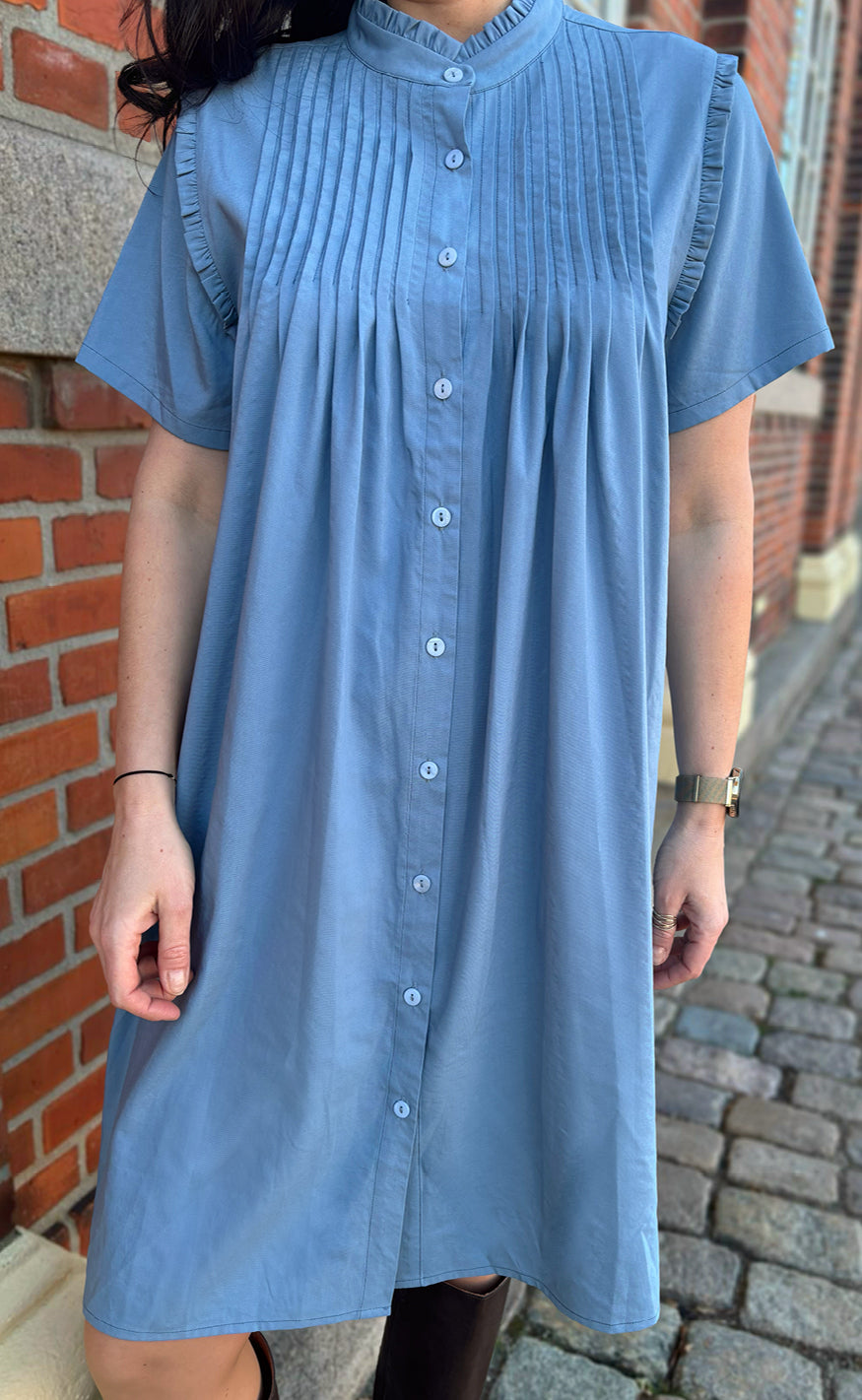 Say INA Copenhagen Kjole - Loui Summer - Blue