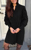 Say INA Copenhagen Kjole - Rina Ruffle - Black