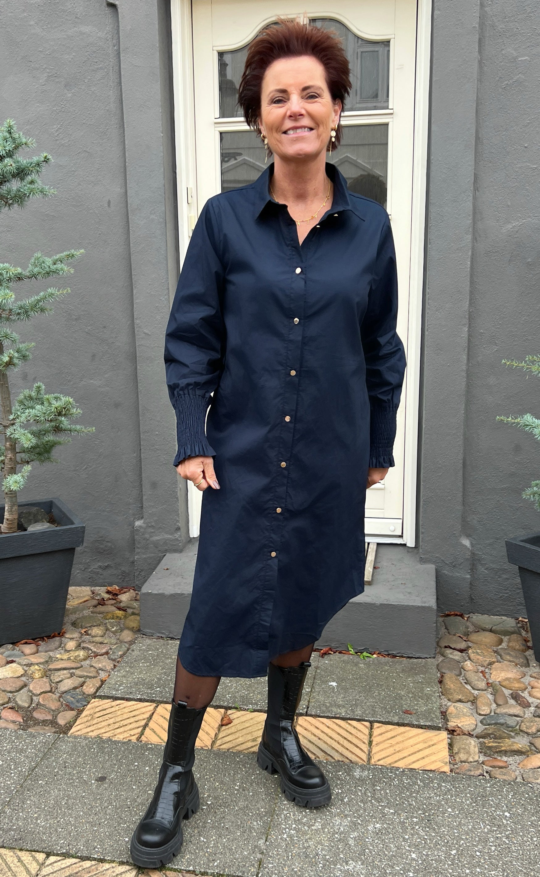 Say INA Copenhagen Kjole - Vera - Midnight Blue