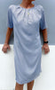 Say INA Copenhagen Kjole - Vicky Rhinestone - Blue