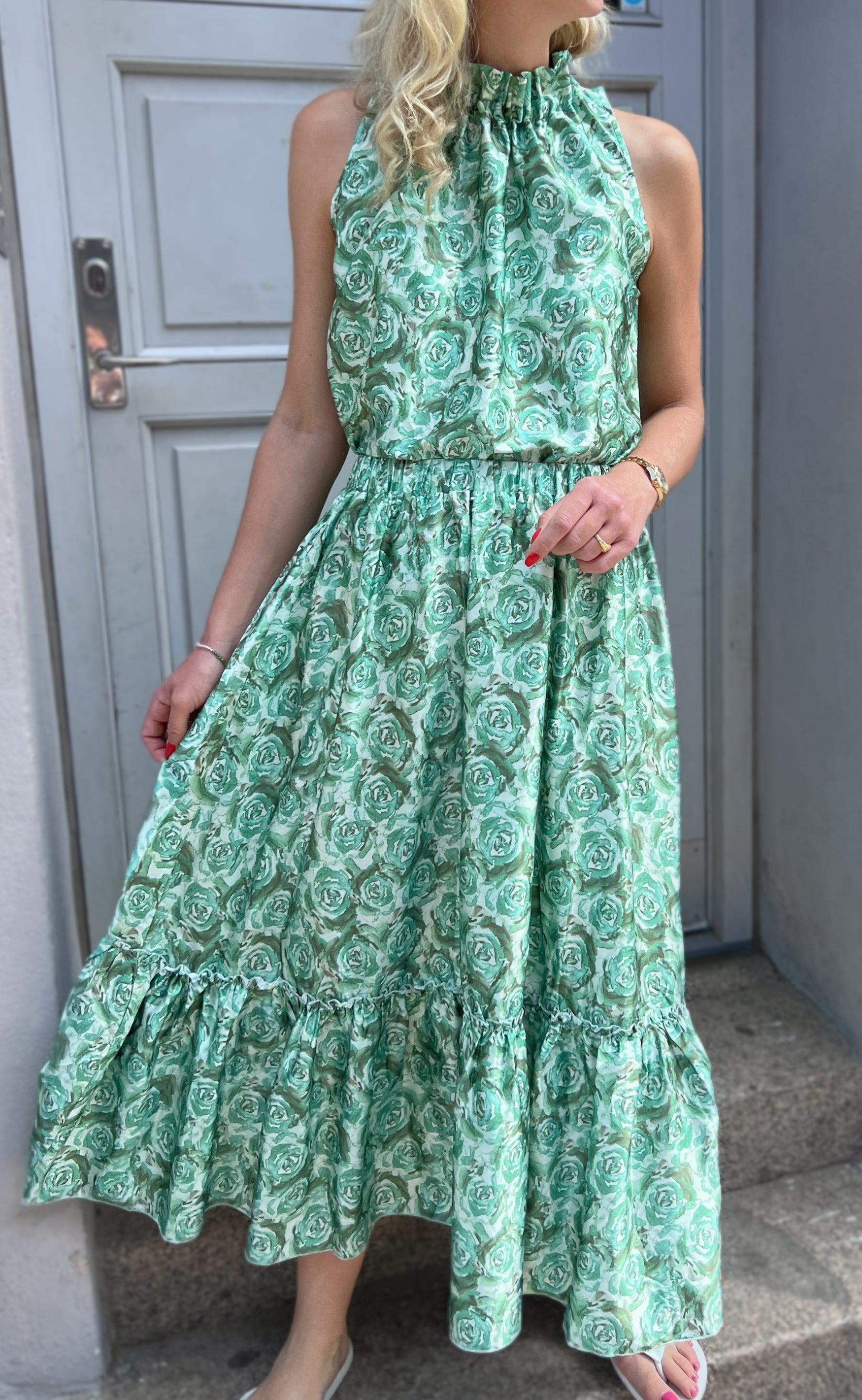 Say INA Copenhagen Nederdel - Hanna - Green Roses