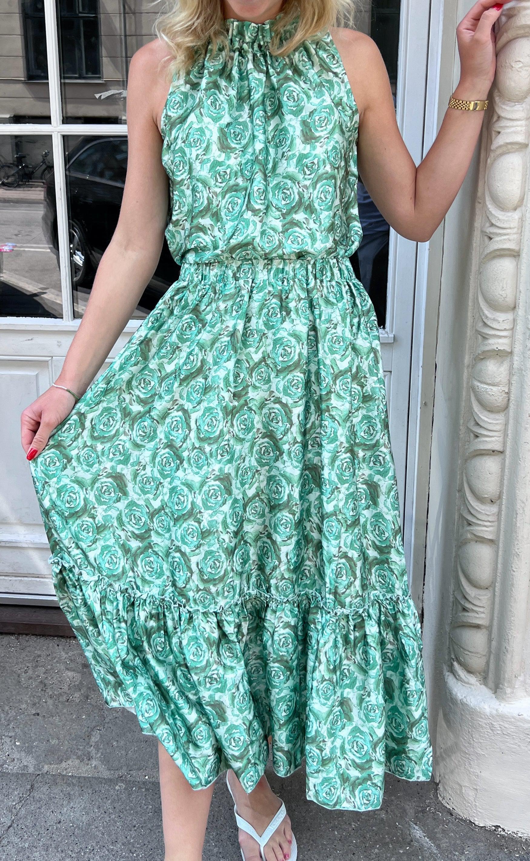 Say INA Copenhagen Nederdel - Hanna - Green Roses