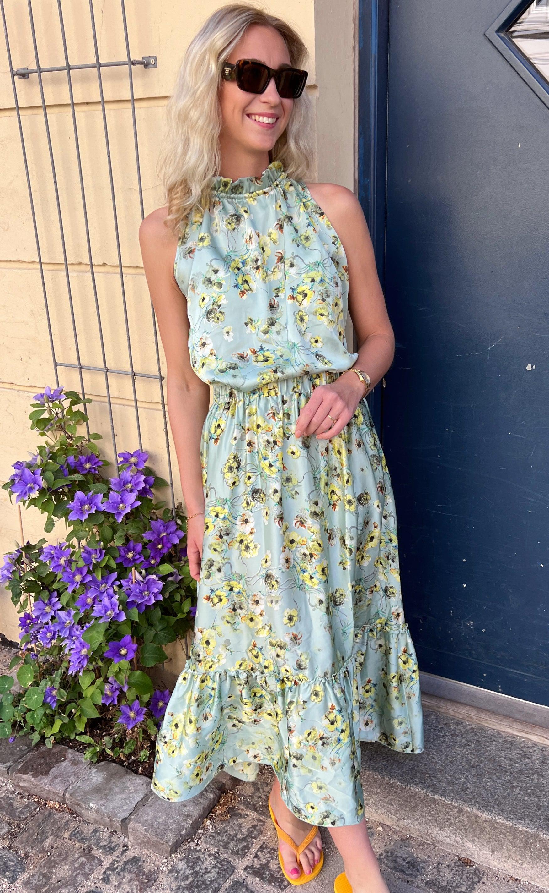 Say INA Copenhagen Nederdel - Hanna - Green Summer