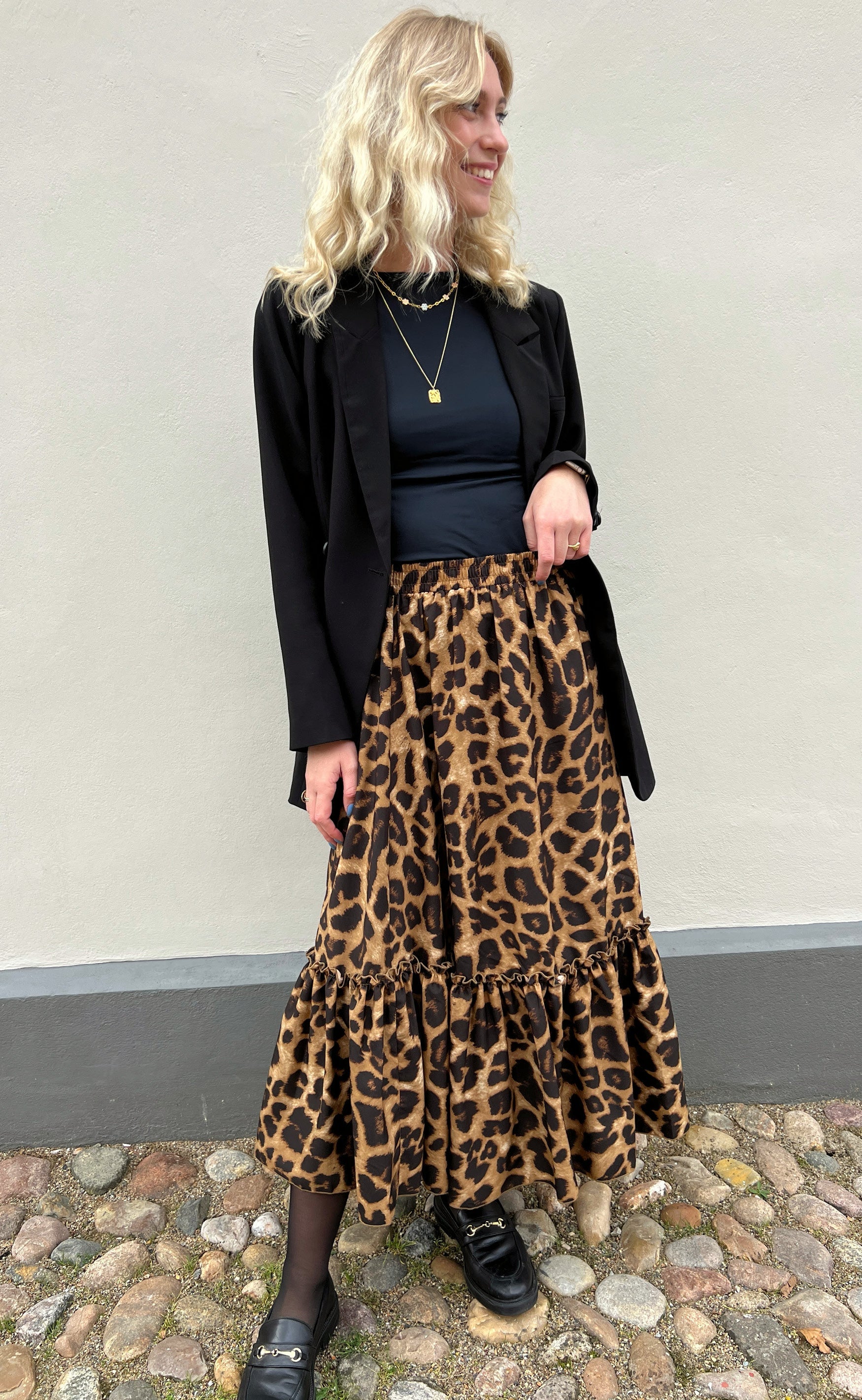 Say INA Copenhagen Nederdel - Hanna - Leopard