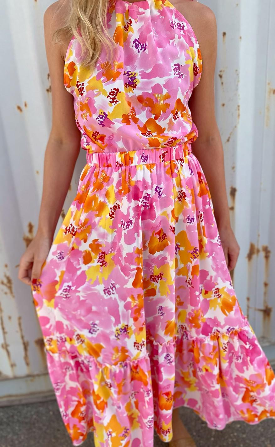 Say INA Copenhagen Nederdel - Hanna - Tropical Flowers