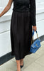 Say INA Copenhagen Nederdel - Kit Satin - Black