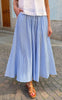 Say INA Copenhagen Nederdel - Lucia - Blue Striped