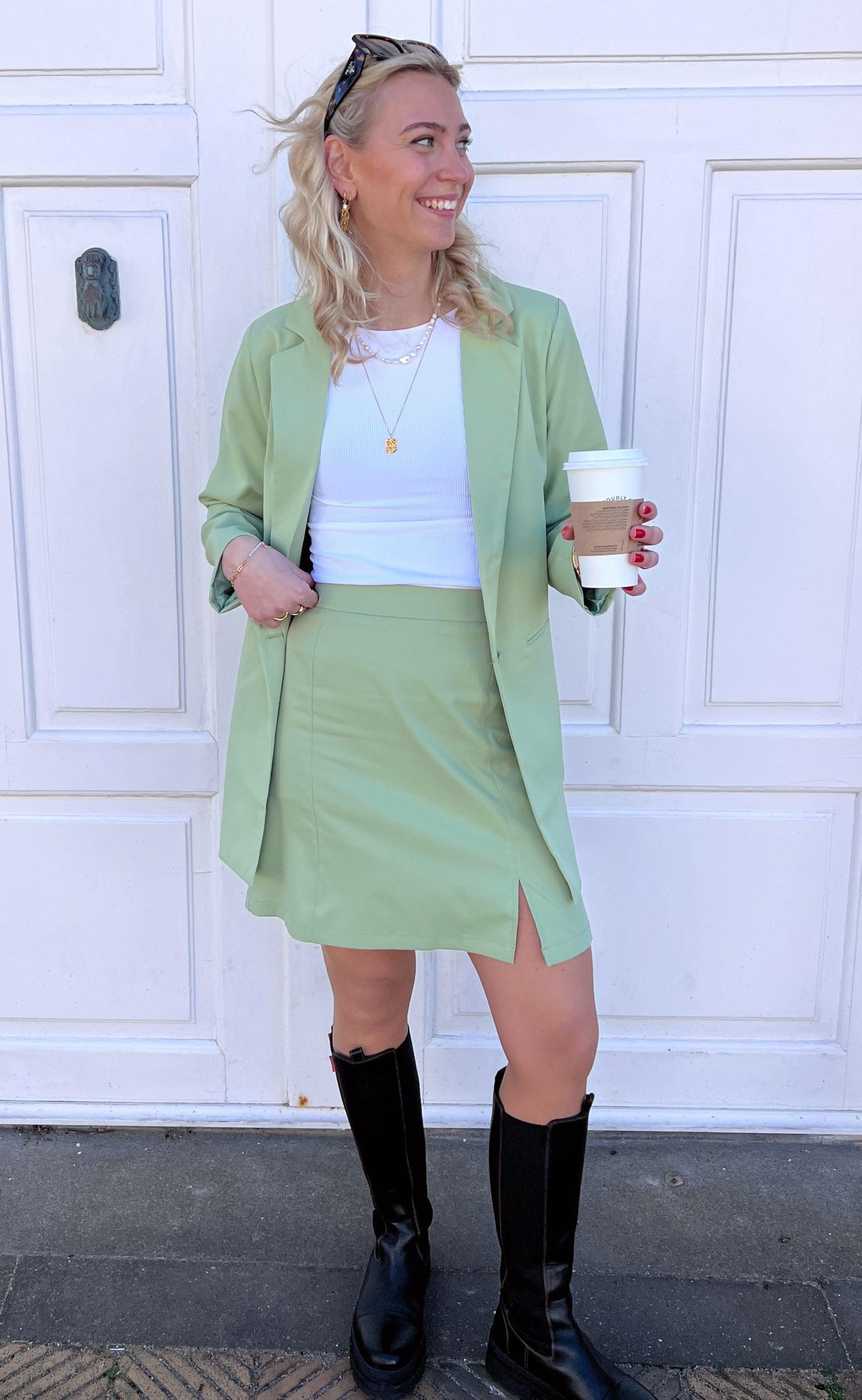 Say INA Copenhagen Nederdel - Mai - Light Green