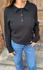 Say INA Copenhagen Polo - Rimona - Black