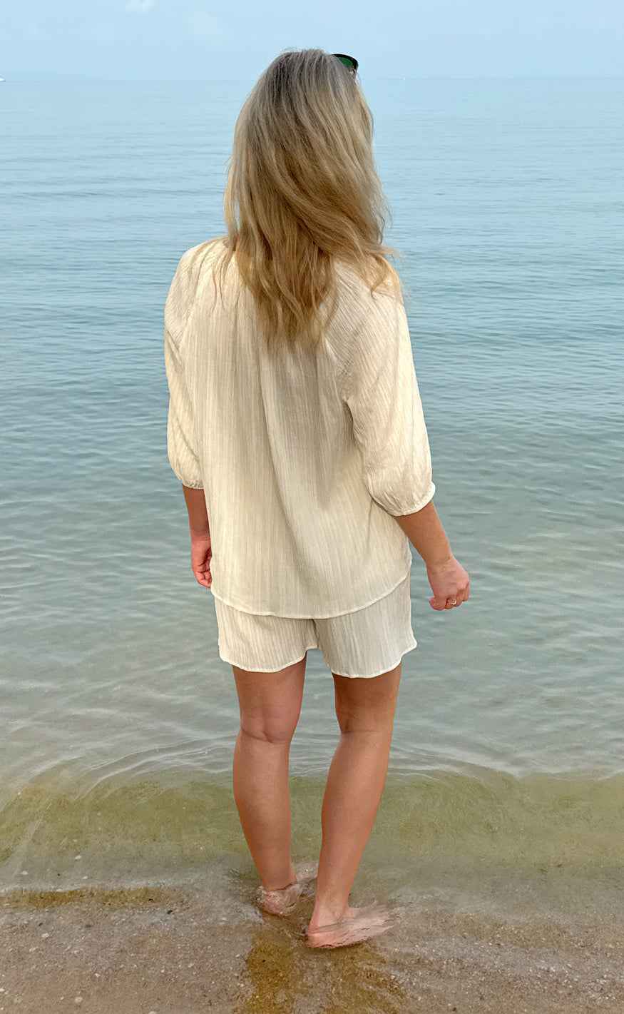 Say INA Copenhagen Shorts - Ida - Off White