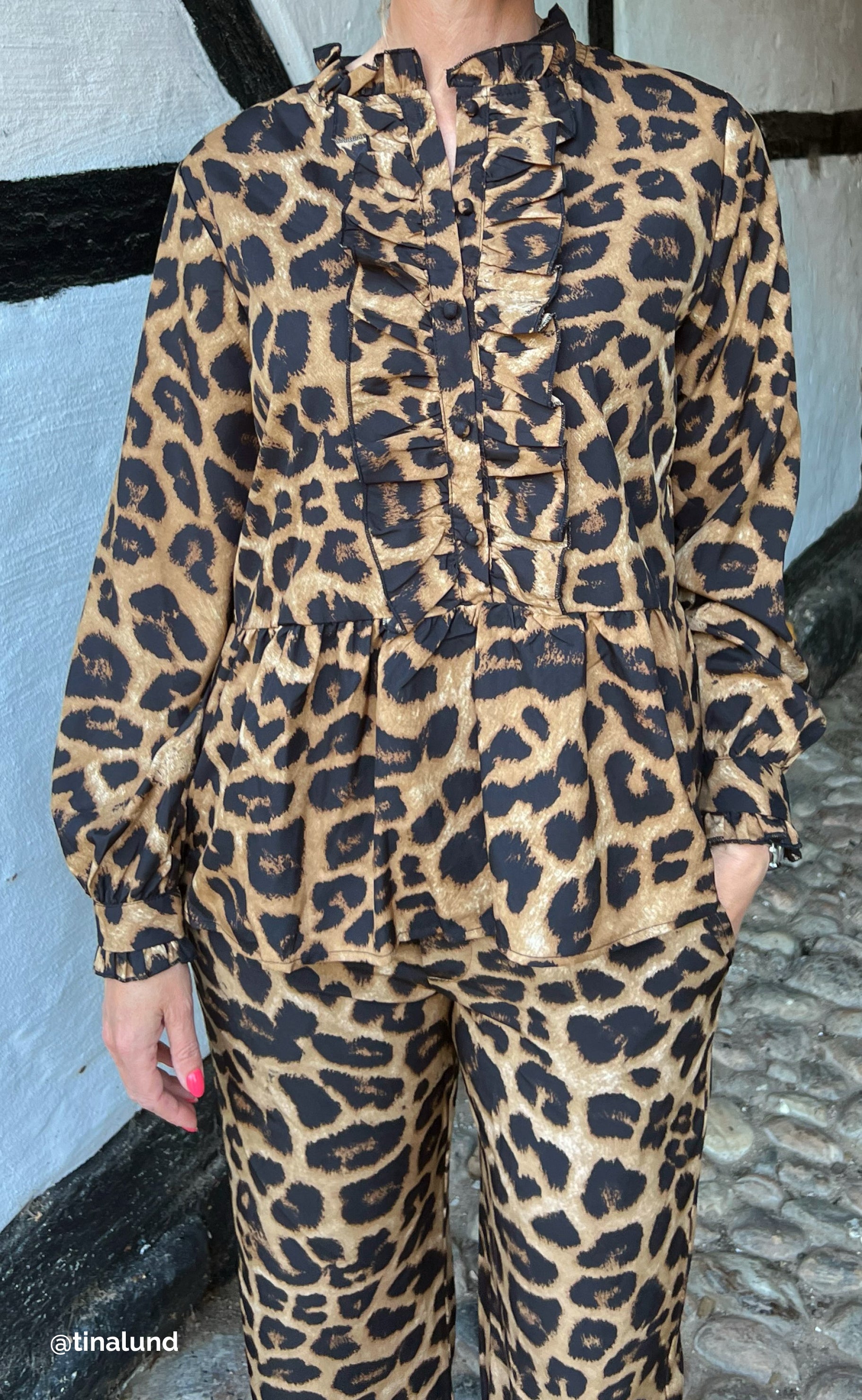 Say INA Copenhagen Skjorte - Evie - Leopard