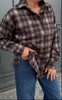 Say INA Copenhagen Skjorte - Fira Fannel - Brown Checks