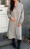 Say INA Copenhagen Skjortekjole - Cilla - Camel Stripes